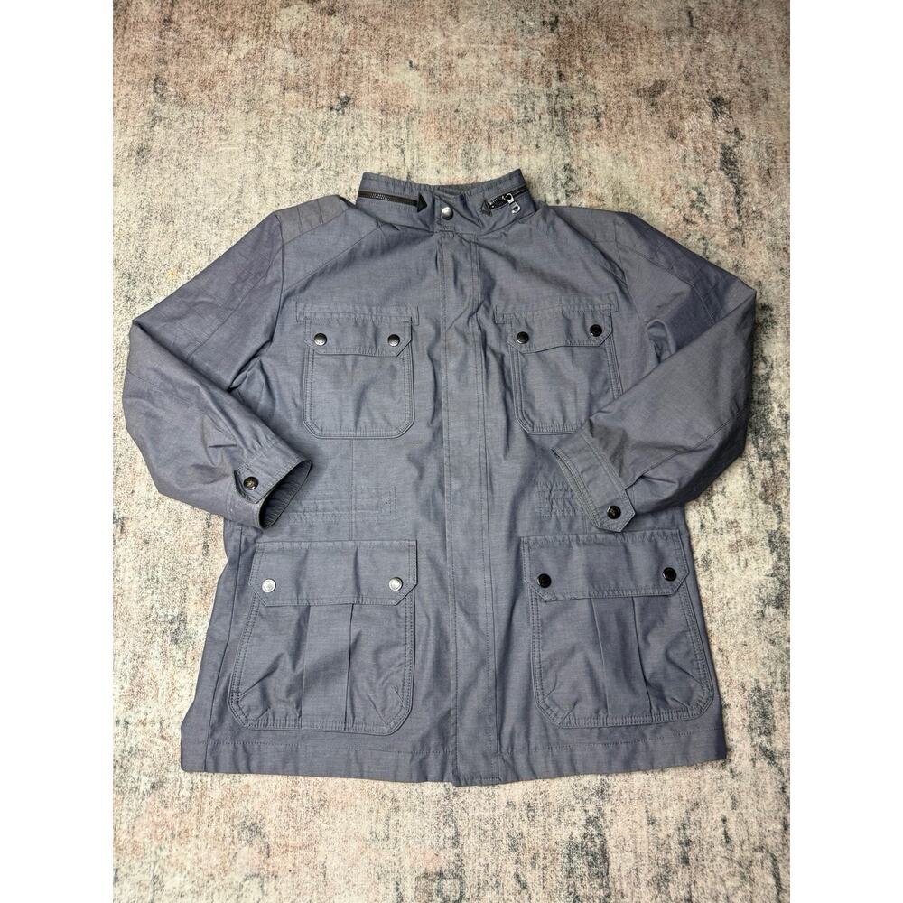 Hugo Boss Jacket Mens L 44 R Chore Field Utility Military Coat Cargo Army